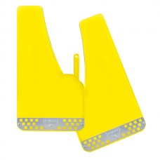 Λασπωτήρες Rally Κίτρινοι 23,5x42,5cm Λασπωτήρες Rally Κίτρινοι 23,5x42,5cm