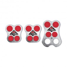 Πετάλ Κιτ 3 Τεμαχίων Κ1 Κόκκινο/Χρώμιο Πετάλ Κιτ 3 Τεμαχίων Κ1 Κόκκινο/Χρώμιο