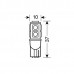 T10 W5W 12V W2,1x9,5d 9SMDx3Chips POWER27 HYPER-LED Λευκό (Καρφωτό Ακάλυκο) (2 τεμ.)