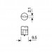 T10 W5W 12V W2.1x9.5d Μπλέ (Καρφωτό Ακάλυκο) (2 τεμ.) T10 W5W 12V W2.1x9.5d Μπλέ (Καρφωτό Ακάλυκο) (2 τεμ.)