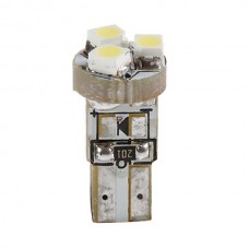 T5 12V 3SMDx1Chips Λευκό Διάθλασης HYPER-LED2 (Καρφωτό Ακάλυκο) (2 τεμ.)