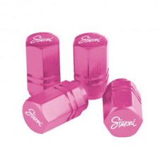 Καπάκια Βαλβίδων Exagonal (Ροζ) 4Τεμ.