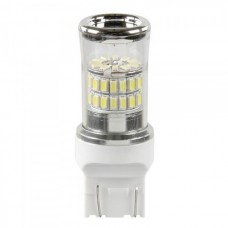 T20 W21/5W 12V MEGA-LED48 6.500K 370LM W3x16q Διάθλασης Λευκό (Διπλής Πολικότητας-Καρφωτό) (1 τεμ.)